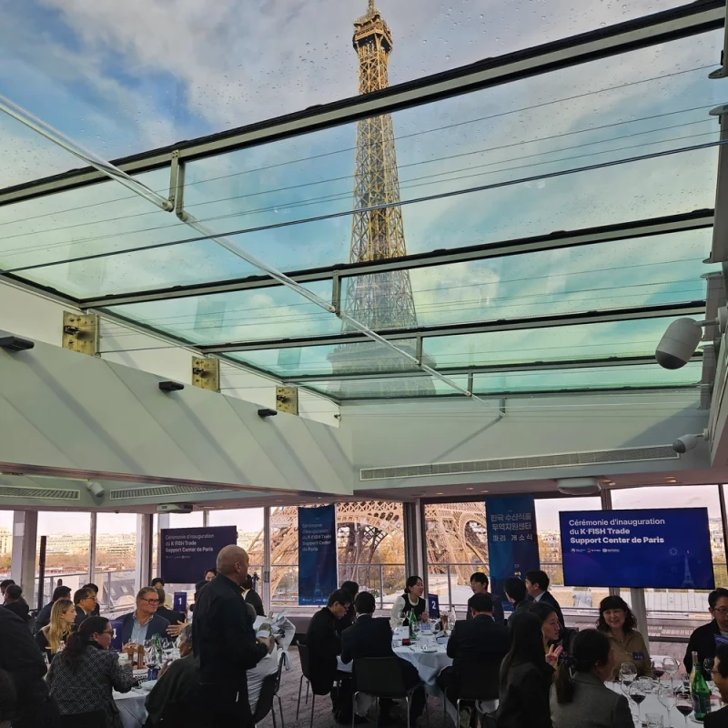 K-Seafood Paris Trade Suport Center Opening Ceremony
