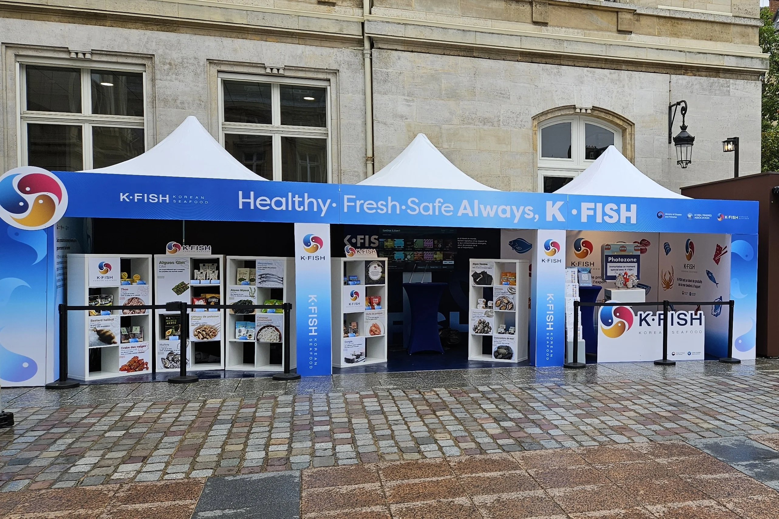 K-FISH @ PARIS OLYMPICS FANZONE 2024