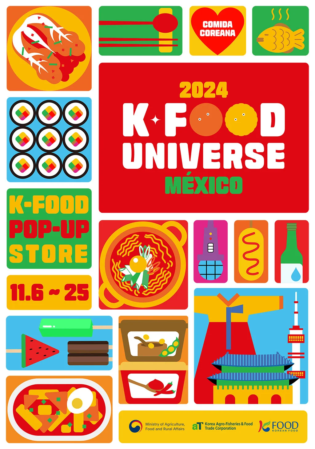 K-FOOD UNIVERSE POPUP MEXICO 2024